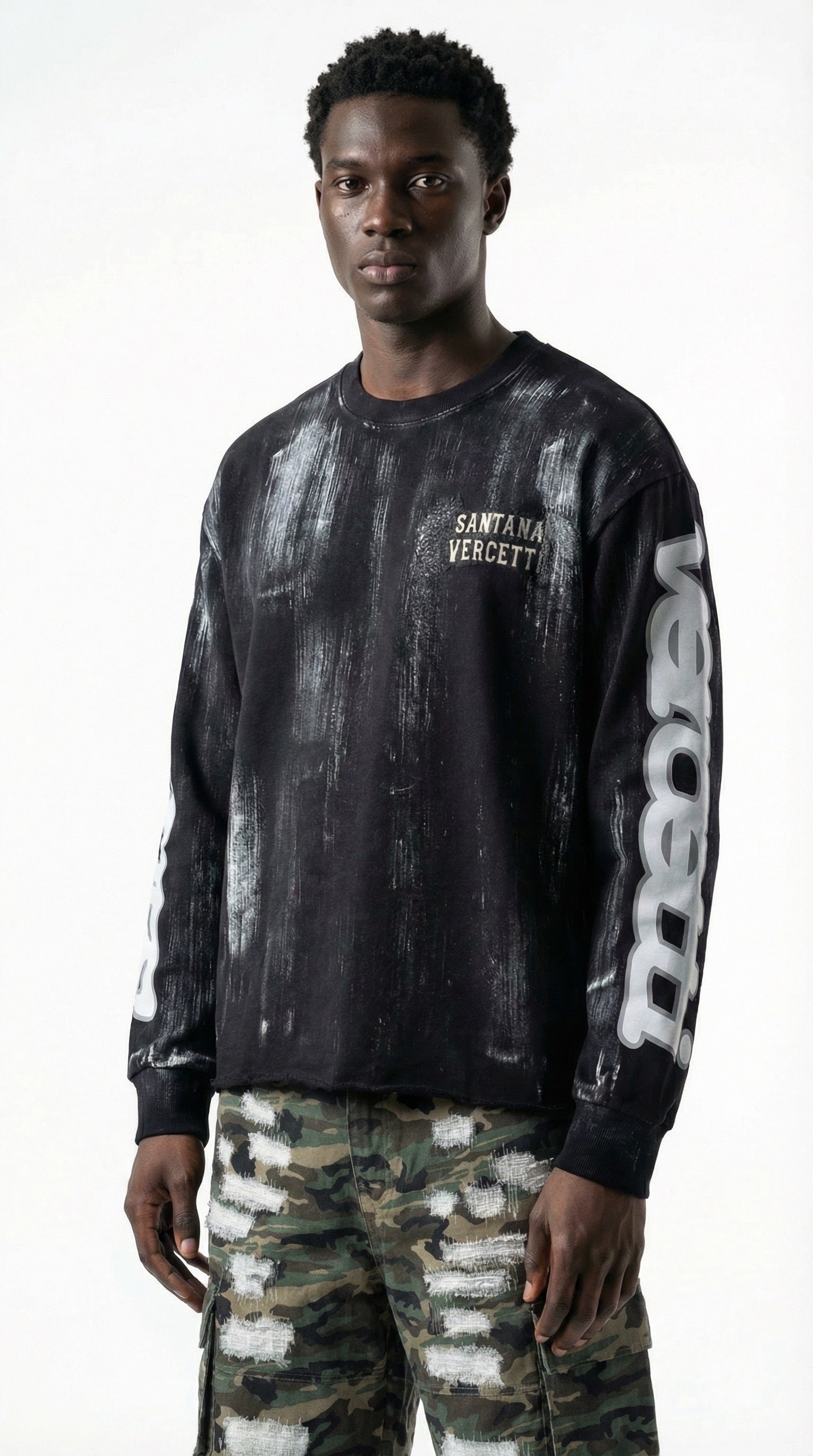 Hand Paint Long Sleeve Shirt