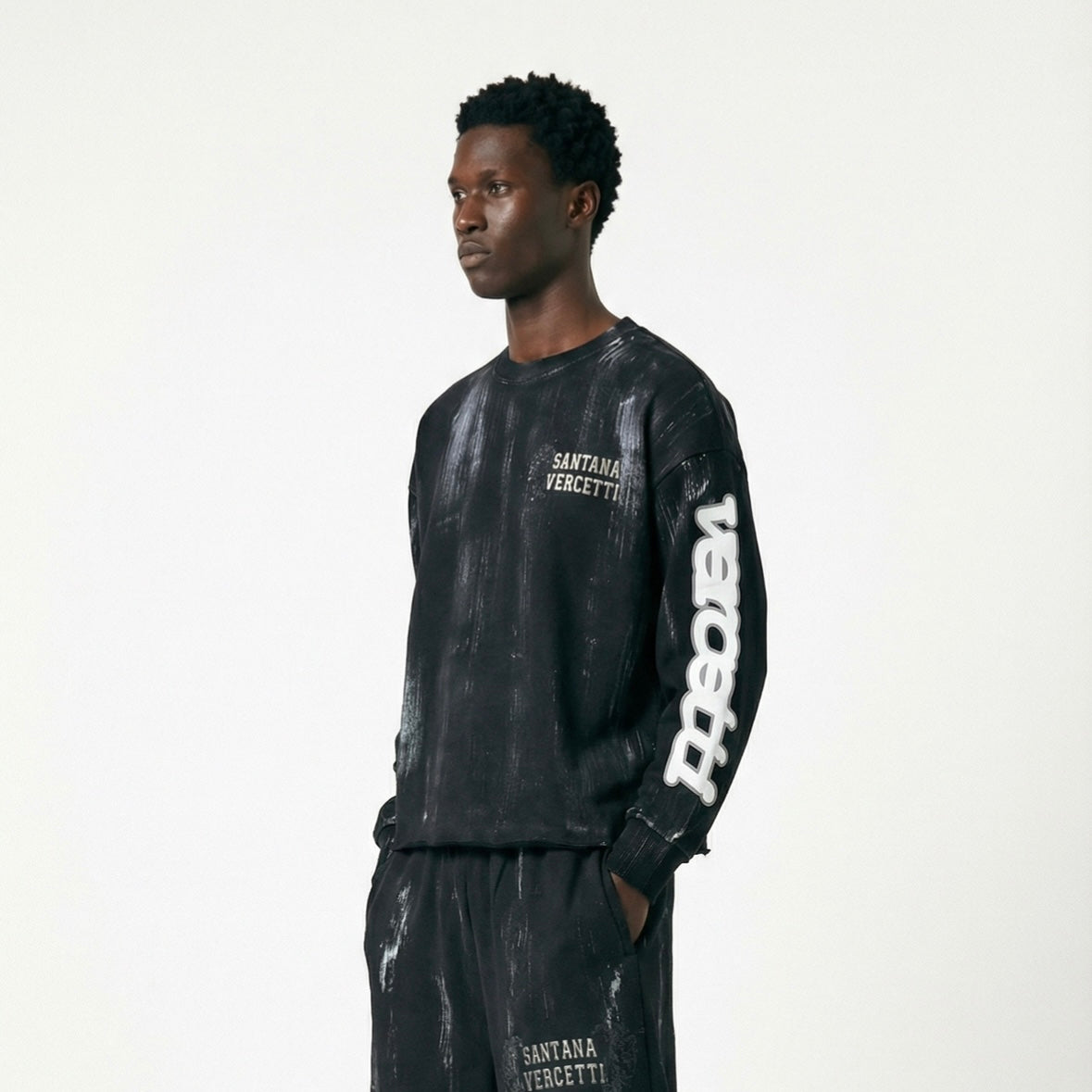 Hand Paint Long Sleeve Shirt