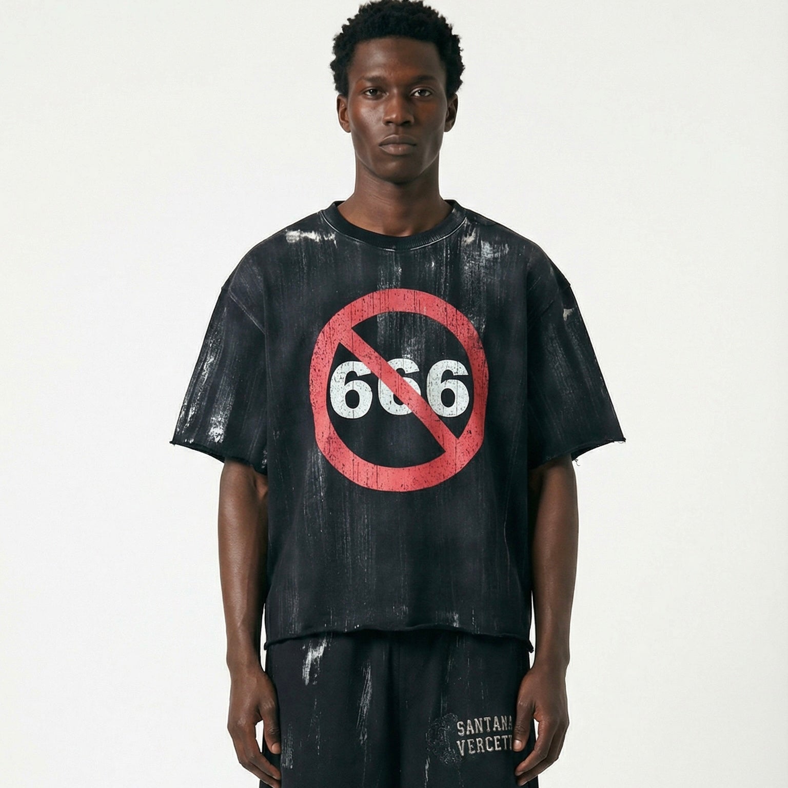 “No Evil” Hand Paint Shirt